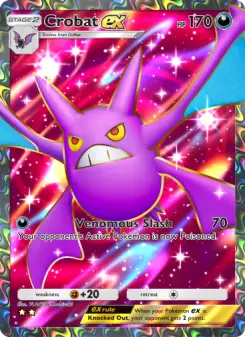 Crobat ex – Carta Pokémon TCG