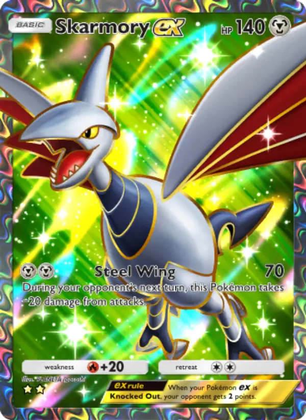 Skarmory ex – Pokémon TCG