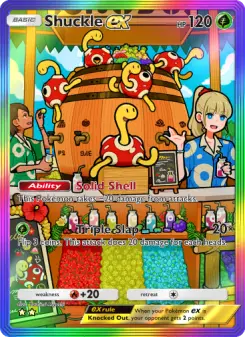 Shuckle ex – Carta Pokémon TCG