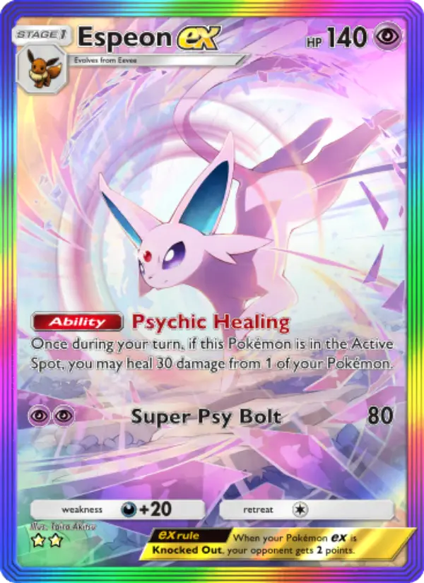 Espeon ex – Pokémon TCG