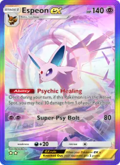 Espeon ex – Carta Pokémon TCG