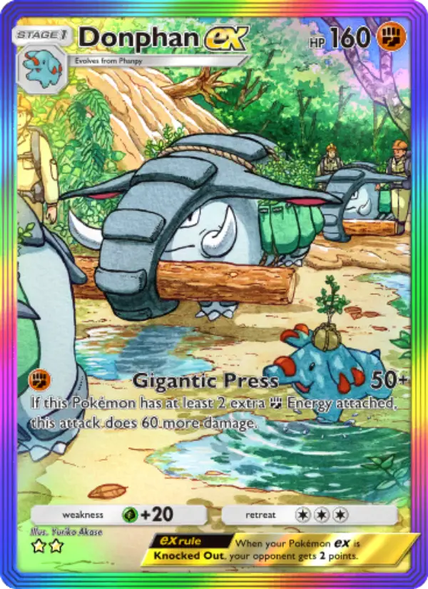Donphan ex – Pokémon TCG
