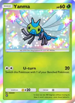 Yanma – Carta Pokémon TCG