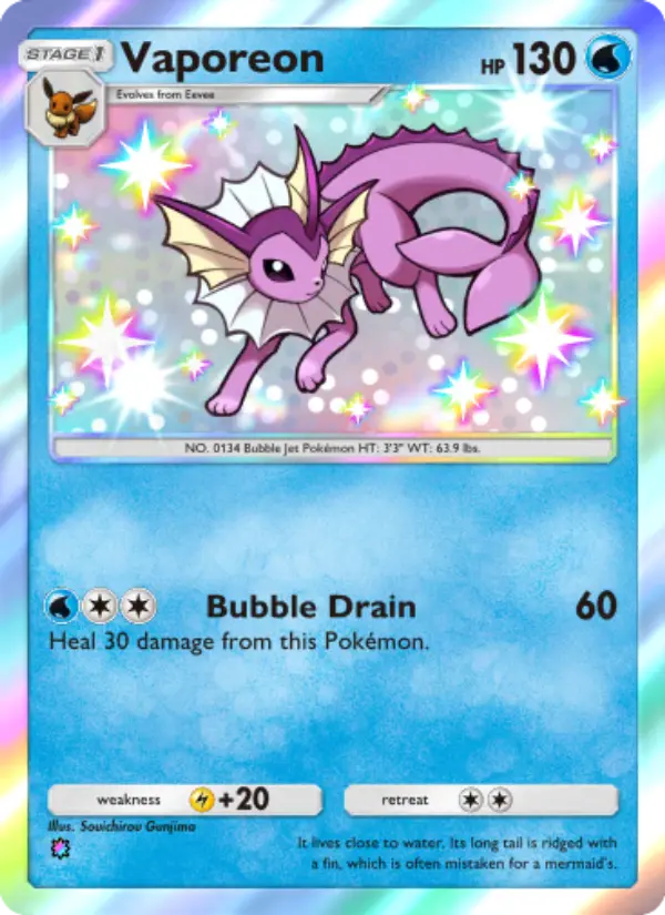 Vaporeon – Pokémon TCG