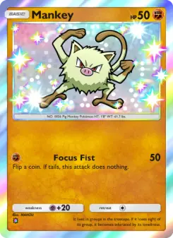 Mankey – Carta Pokémon TCG