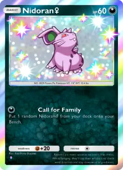 Nidoran♀ – Carta Pokémon TCG