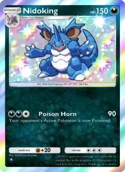 Nidoking – Carta Pokémon TCG