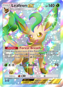 Leafeon ex – Carta Pokémon TCG