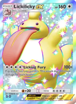 Lickilicky ex – Carta Pokémon TCG