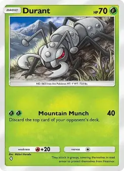 Durant – Carta Pokémon TCG