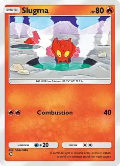 Slugma – Carta Pokémon TCG