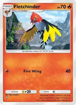 Fletchinder – Carta Pokémon TCG