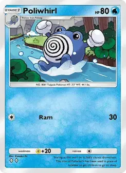 Poliwhirl – Carta Pokémon TCG