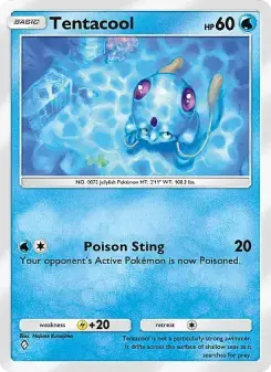 Tentacool – Carta Pokémon TCG