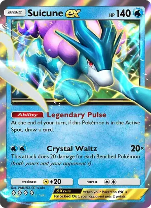 Suicune ex – Pokémon TCG