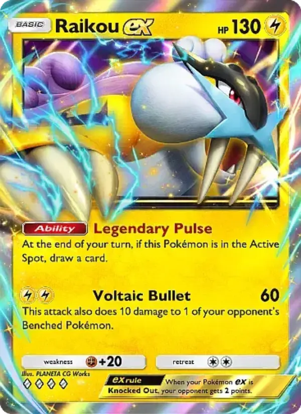 Raikou ex – Pokémon TCG