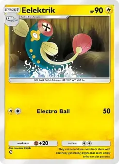 Eelektrik – Carta Pokémon TCG