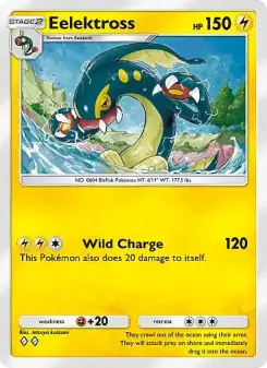 Eelektross – Carta Pokémon TCG