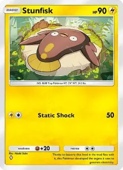 Stunfisk – Carta Pokémon TCG