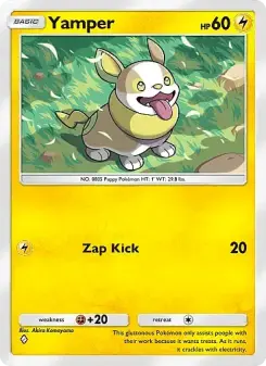Yamper – Carta Pokémon TCG