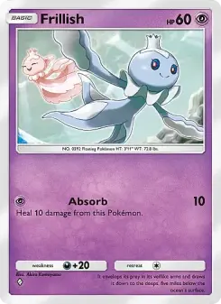 Frillish – Carta Pokémon TCG