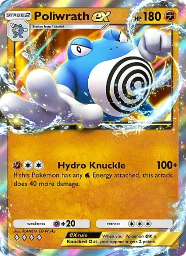 Poliwrath ex – Pokémon TCG