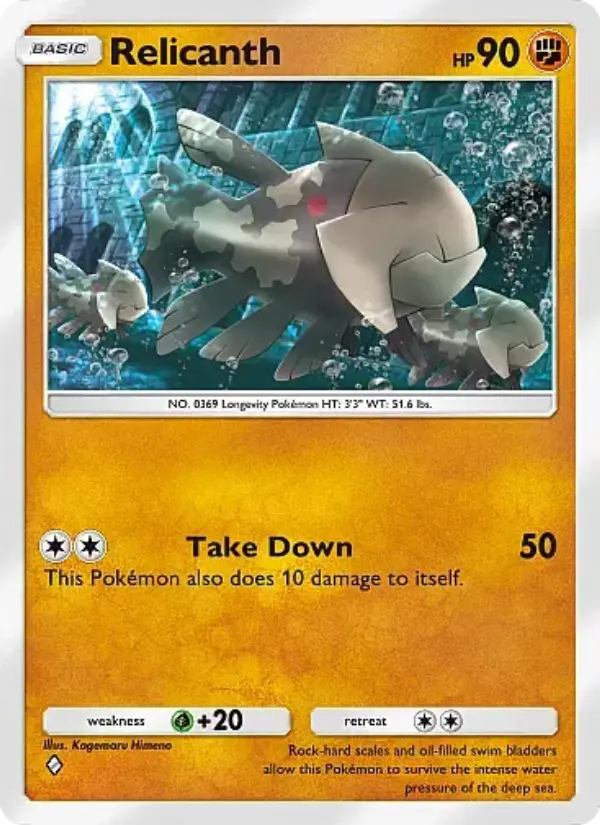 Relicanth – Pokémon TCG