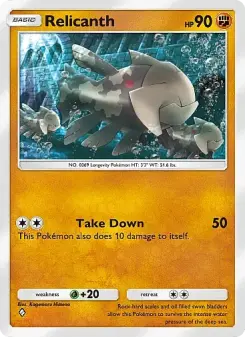 Relicanth – Carta Pokémon TCG