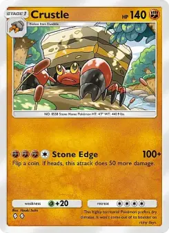 Crustle – Carta Pokémon TCG