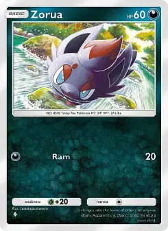 Zorua – Carta Pokémon TCG