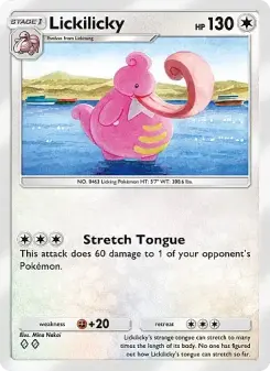 Lickilicky – Carta Pokémon TCG