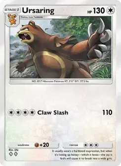 Ursaring – Carta Pokémon TCG