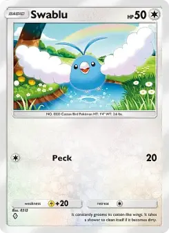 Swablu – Carta Pokémon TCG