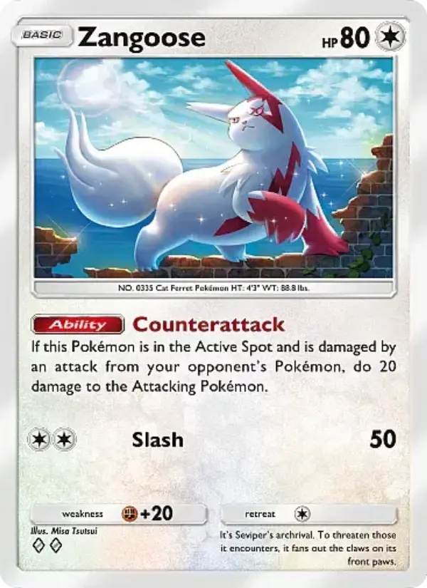 Zangoose – Pokémon TCG