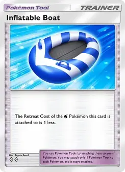 Inflatable Boat – Carta Pokémon TCG