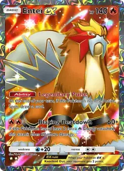 Entei ex – Carta Pokémon TCG