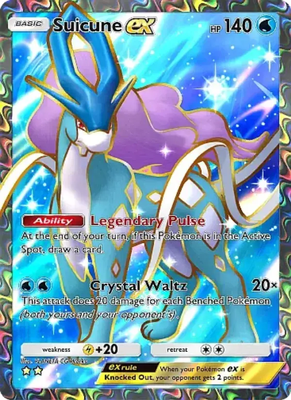 Suicune ex – Pokémon TCG