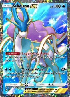 Suicune ex – Carta Pokémon TCG