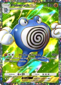 Poliwrath ex – Carta Pokémon TCG