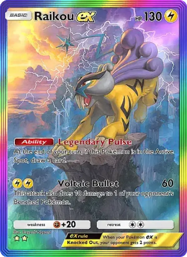 Raikou ex – Pokémon TCG