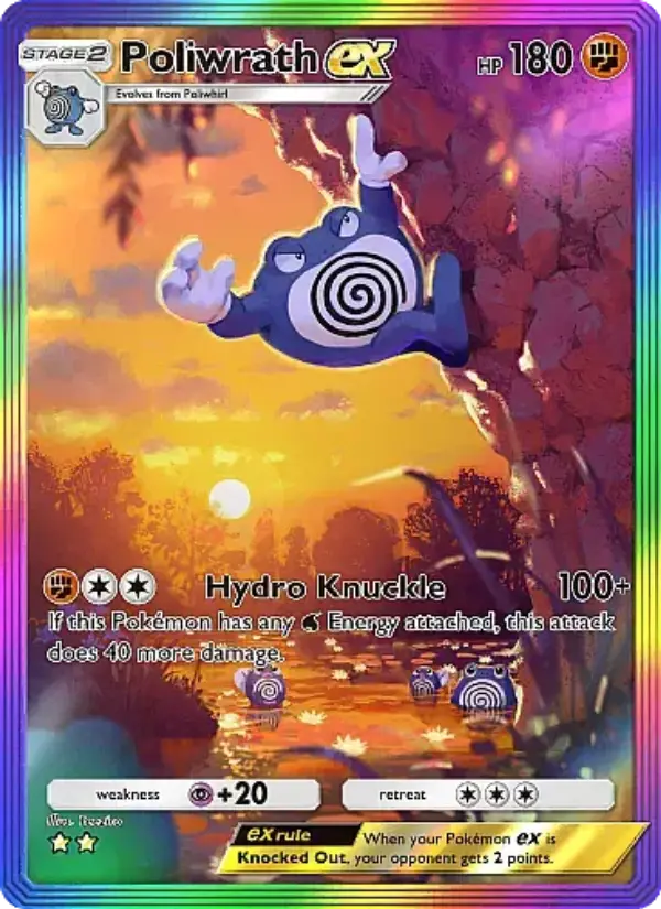 Poliwrath ex – Pokémon TCG