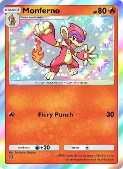 Monferno – Carta Pokémon TCG