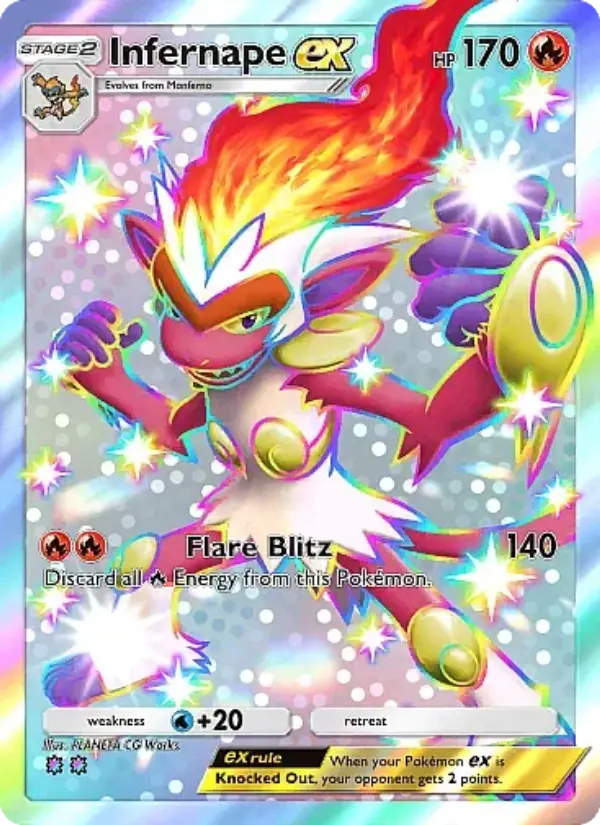 Infernape ex – Pokémon TCG