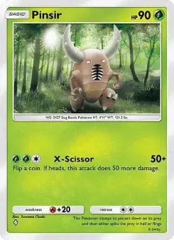 Pinsir – Carta Pokémon TCG