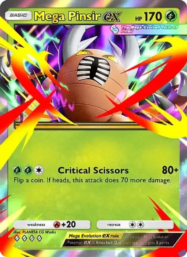 Mega Pinsir ex – Pokémon TCG