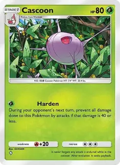 Cascoon – Carta Pokémon TCG