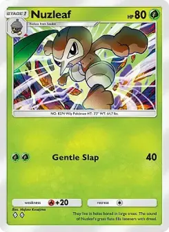 Nuzleaf – Carta Pokémon TCG