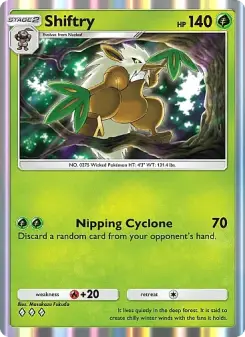 Shiftry – Carta Pokémon TCG