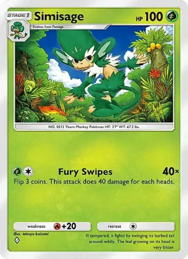 Simisage – Pokémon TCG