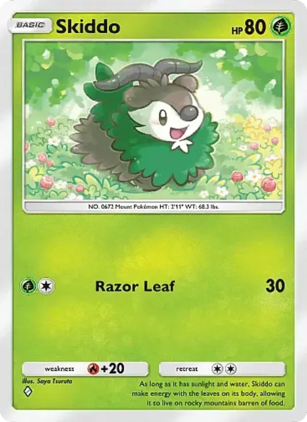 Skiddo – Pokémon TCG